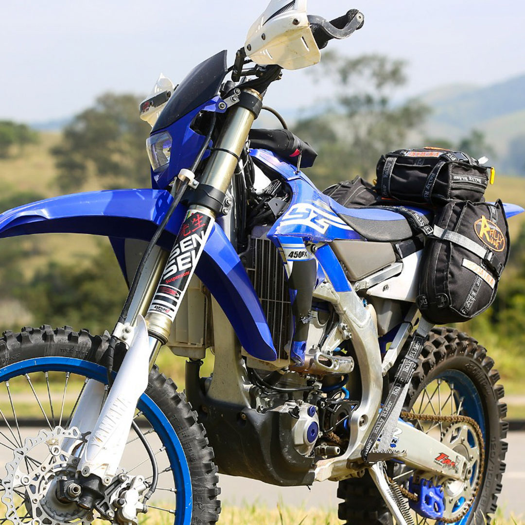 Bolsa para Motoadv Bocaina - montada na moto