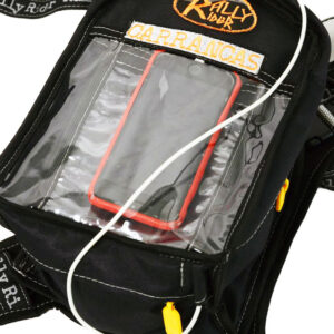 detalhe da Bolsa de tanque para moto adventure